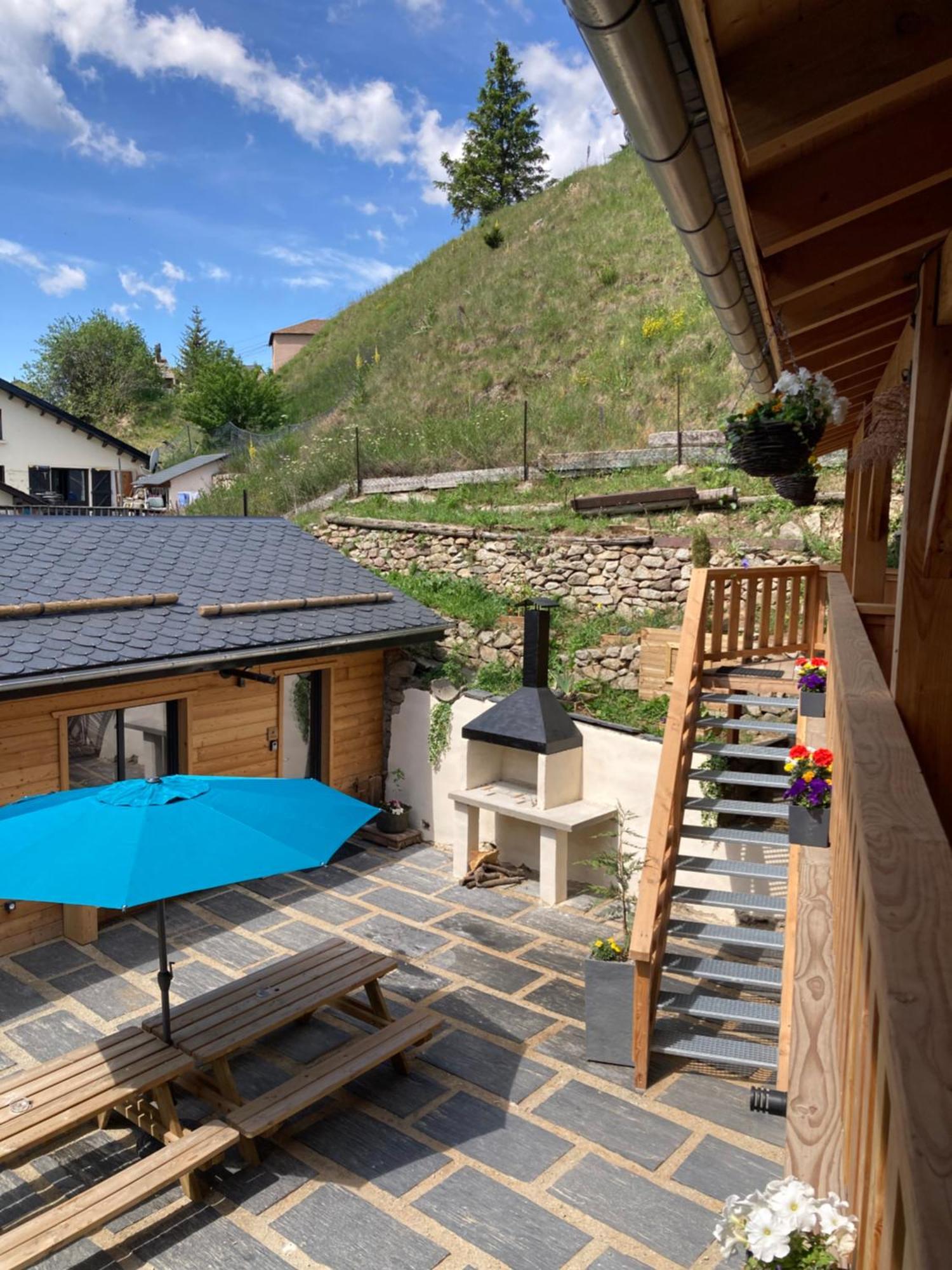 Chalet Melba Le Clos Des Ours Matemale Eksteriør bilde